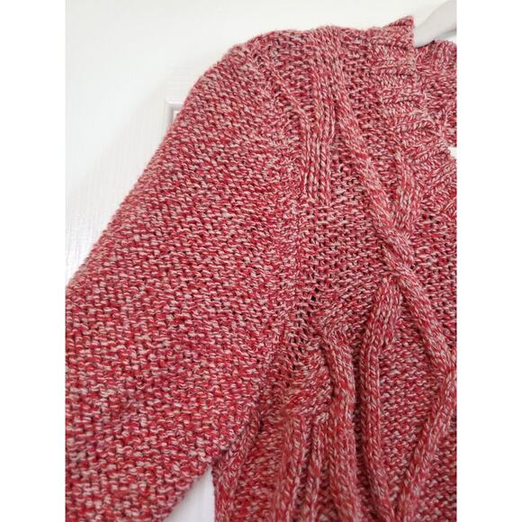 Far Away From Close Anthropologie Cable Knit Duster Sweater Cardigan, Medium - Picture 4 of 13